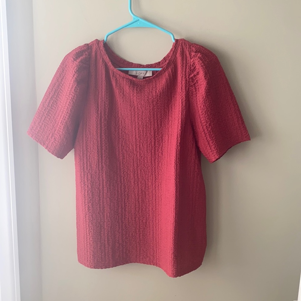 LOFT Pink Top | Size M